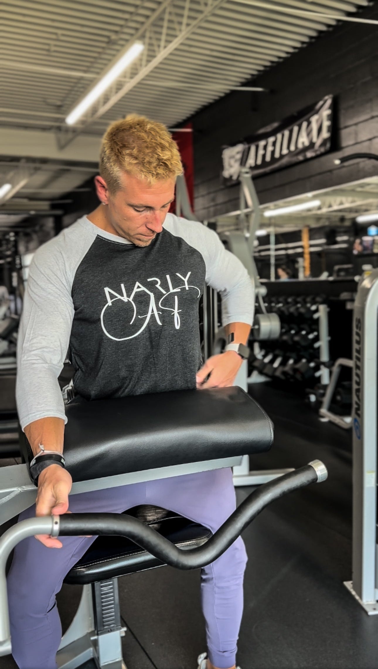 Relentless Raglan Long Sleeve T